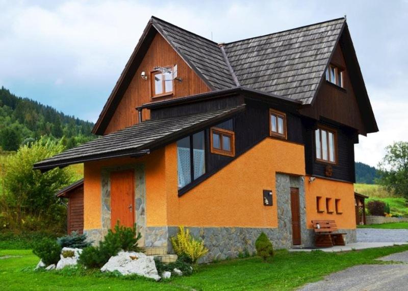Budova, v ktorej sa horská chata nachádza