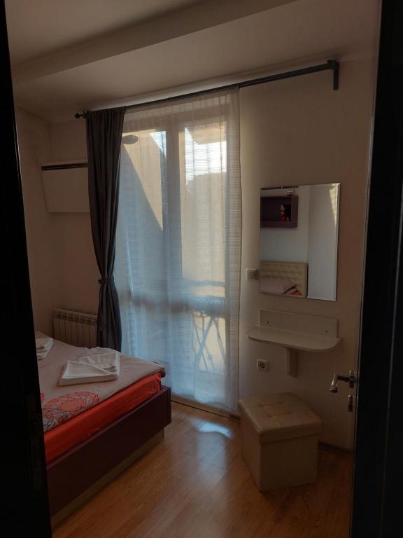 Postel nebo postele na pokoji v ubytování Apartment Budapeshta
