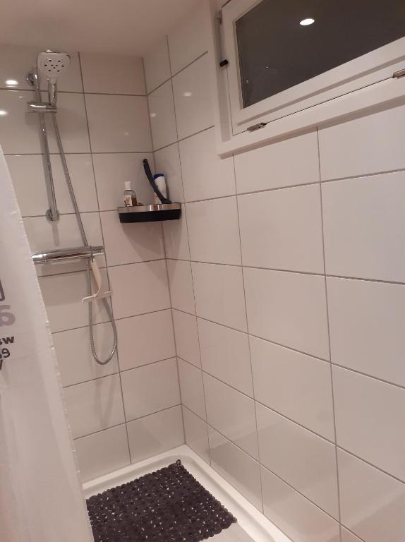 Koupelna v ubytování Studio Bosuiltje