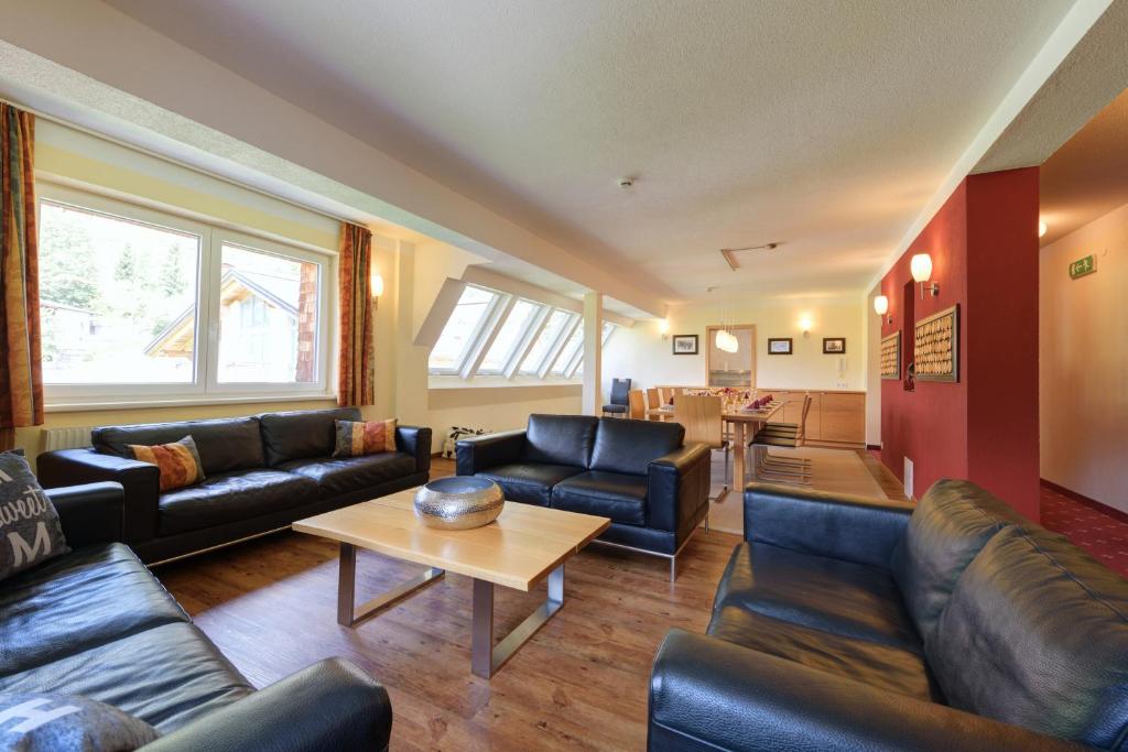 Posezení v ubytování Chalet Gamskar