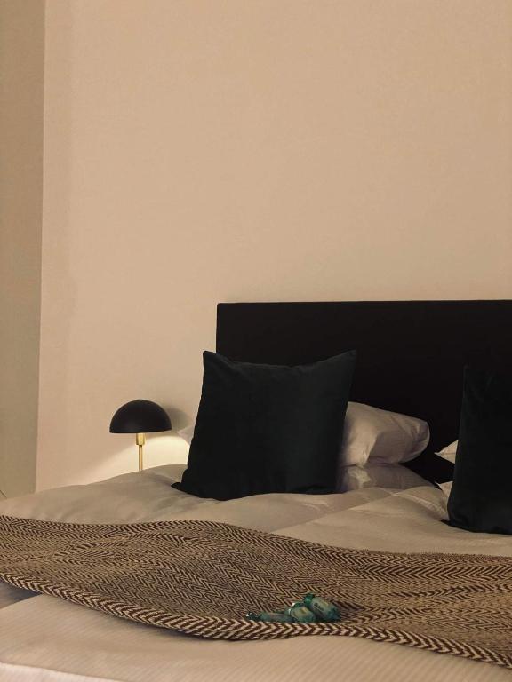 Postel nebo postele na pokoji v ubytování Hotell Bro