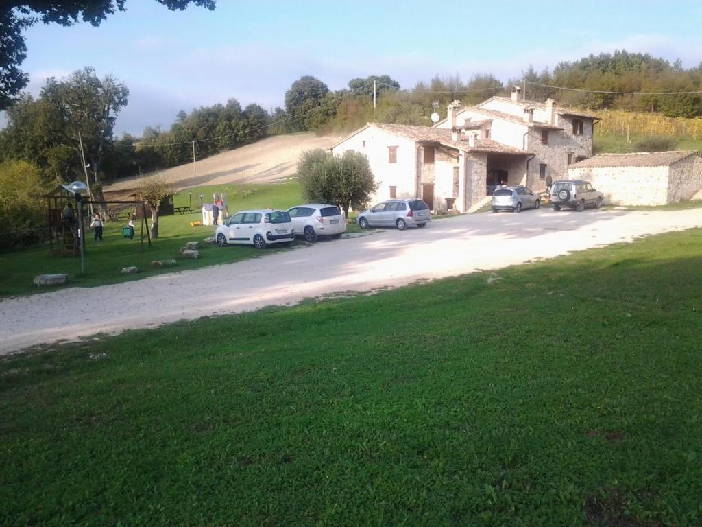 Budynek, w którym mieści się gospodarstwo agroturystyczne