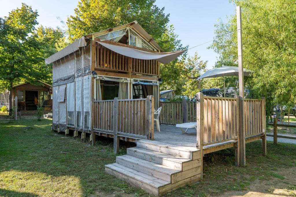 Zahrada ubytování Camping Eden Glamping
