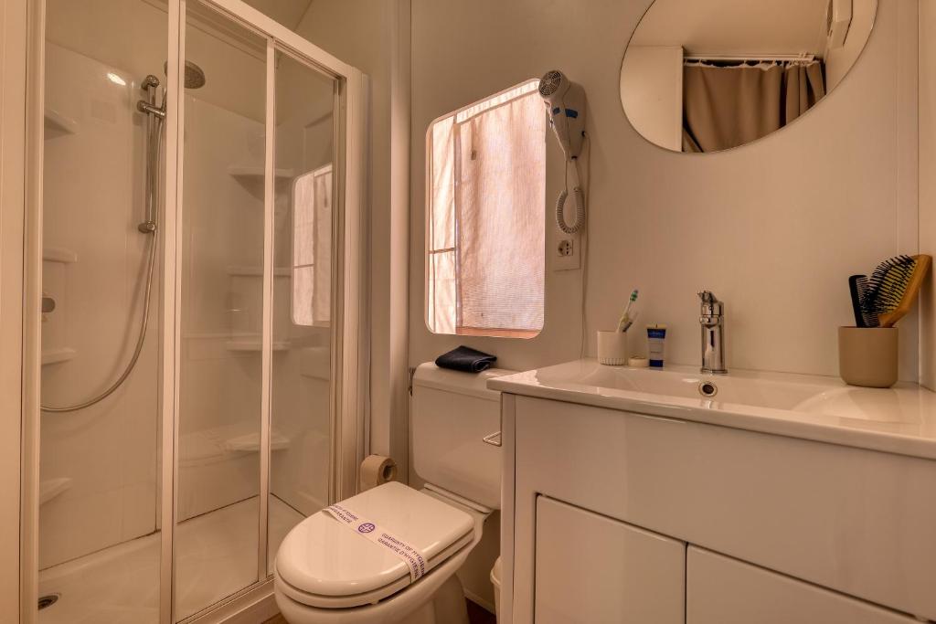 Koupelna v ubytování Camping Eden Glamping