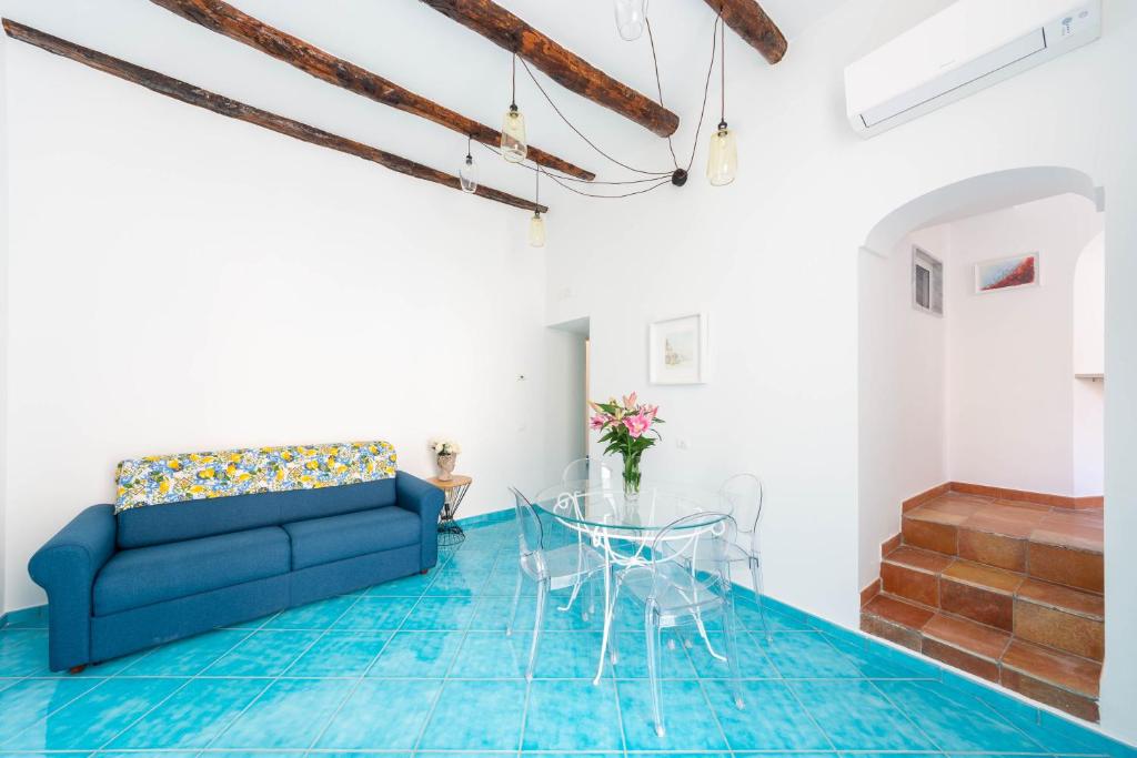 Posezení v ubytování Amalfi Ammorè