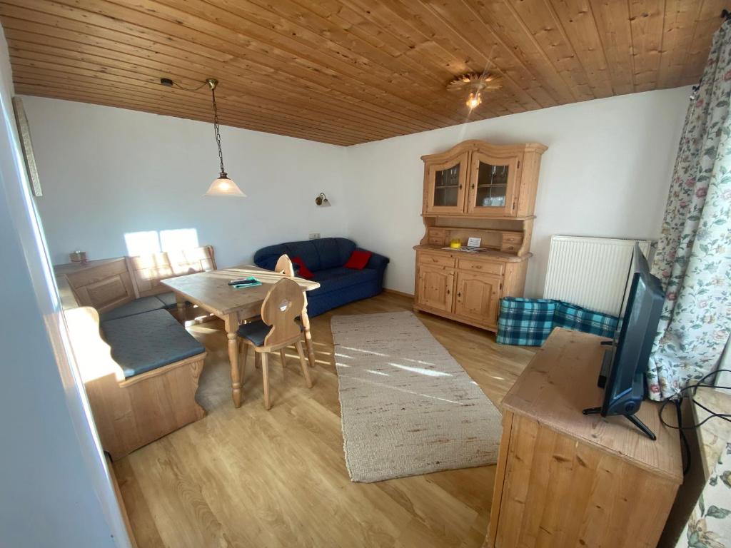 Posezení v ubytování Landhaus-Bierling