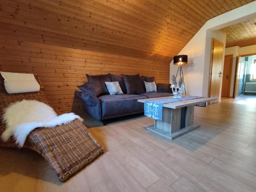 Posezení v ubytování Landhaus Seebacher