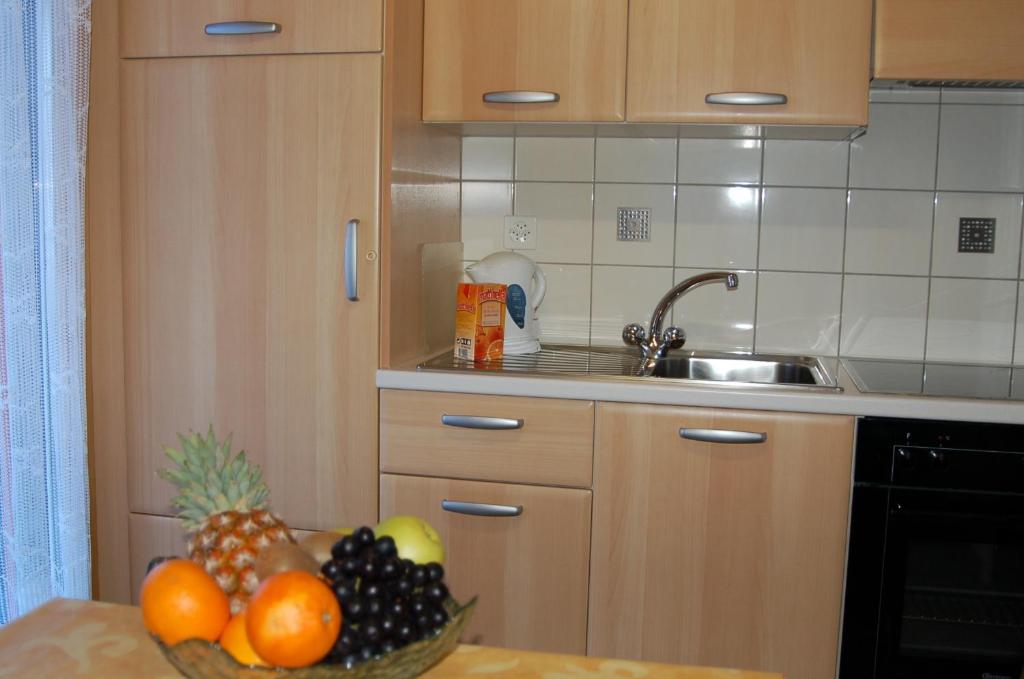 Köök või kööginurk majutusasutuses Chalet Delphin