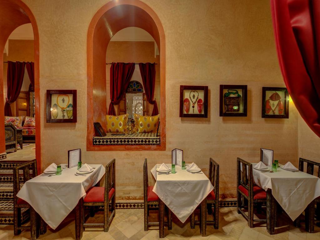 Restaurace v ubytování Palais Tinmel Marrakech