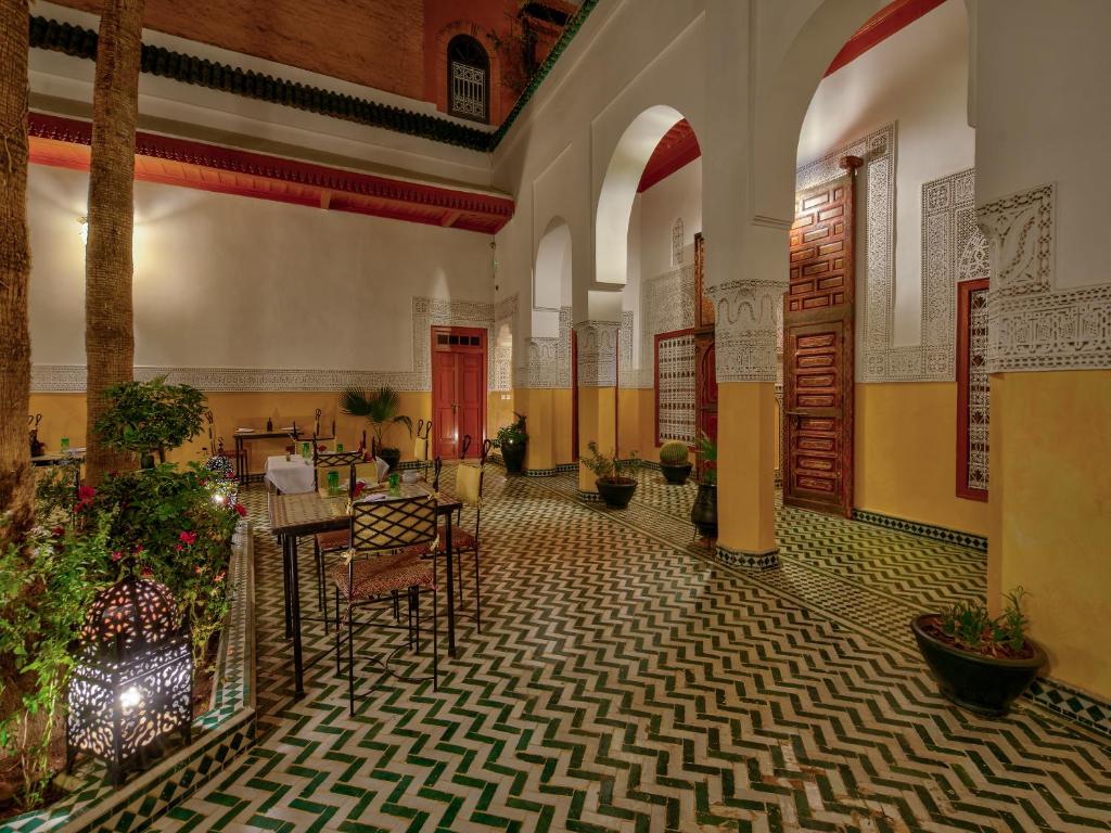 Restaurace v ubytování Palais Tinmel Marrakech