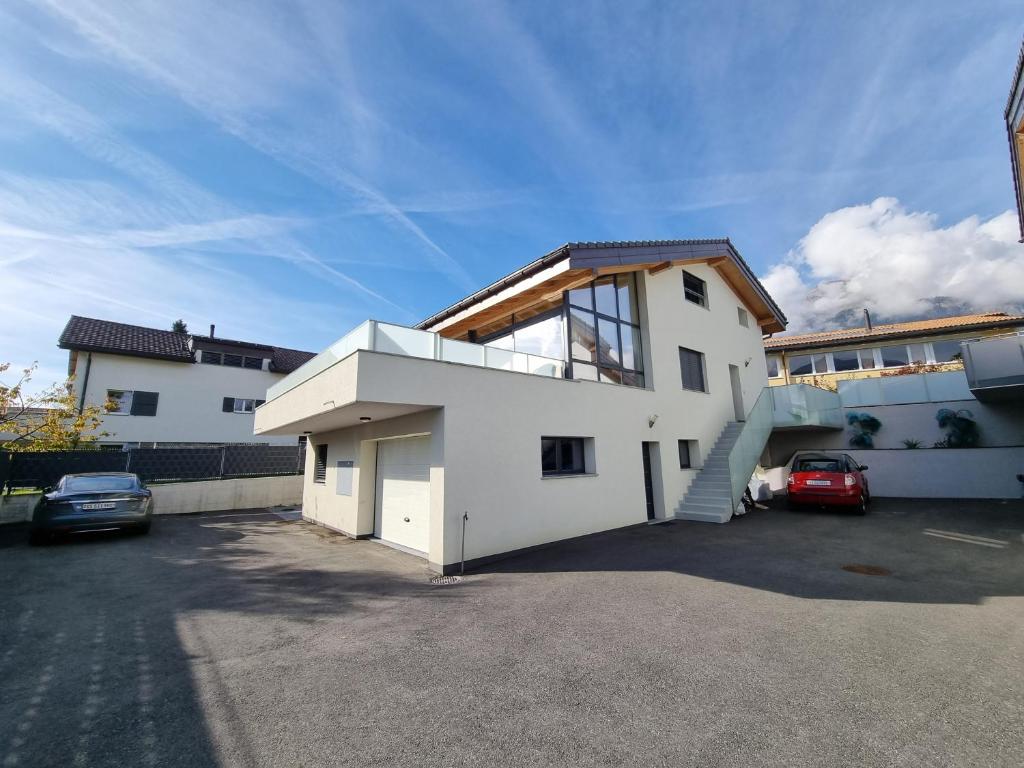 Budova, kde se apartmán nachází