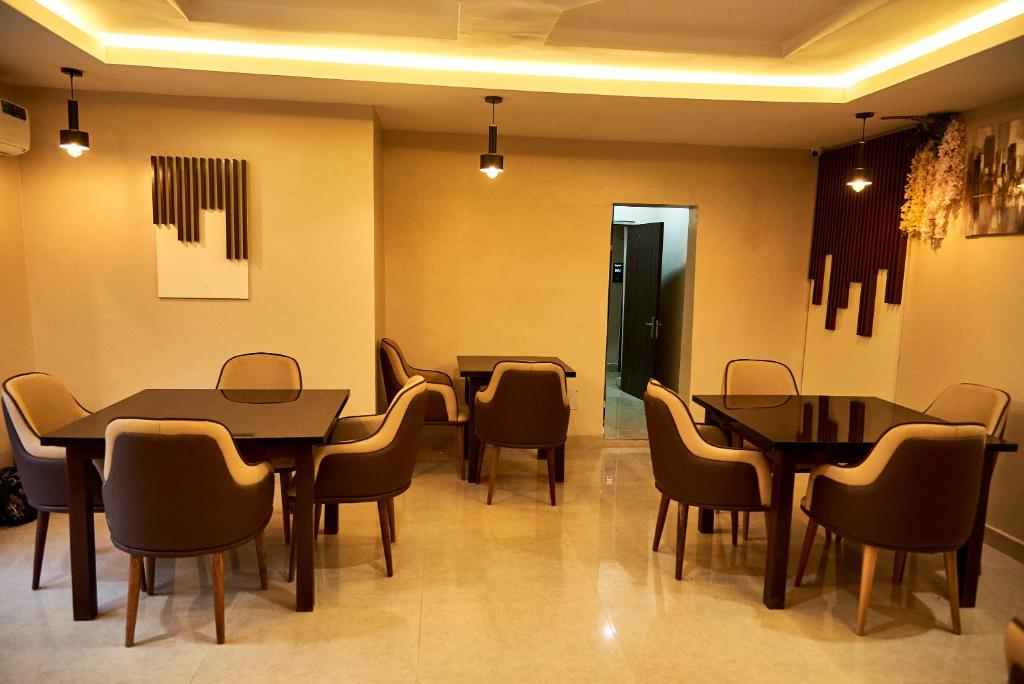 Posezení v ubytování Mayfair Hotel Wuse2 Abuja