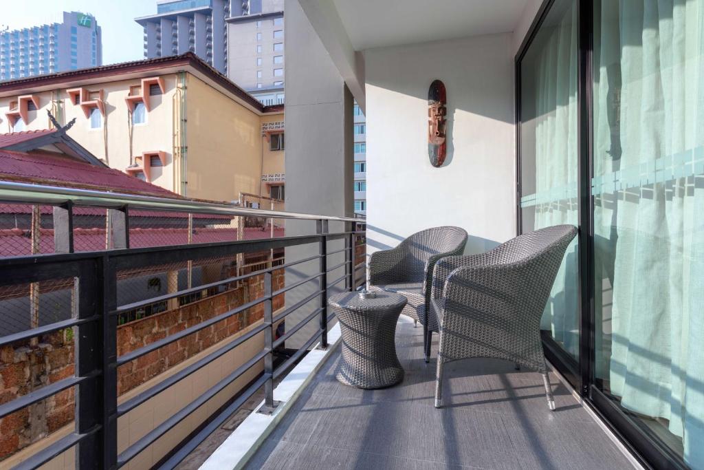 Balkón nebo terasa v ubytování Citismart Luxury Apartments