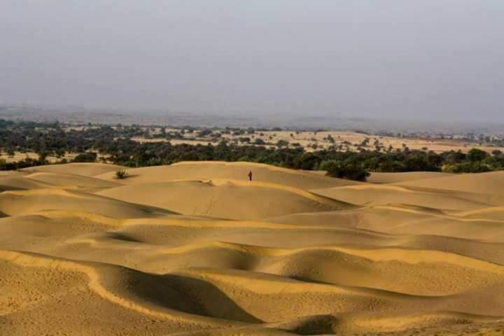 a group of sand dunes in the desert at Sunny Desert Camp in Kūri