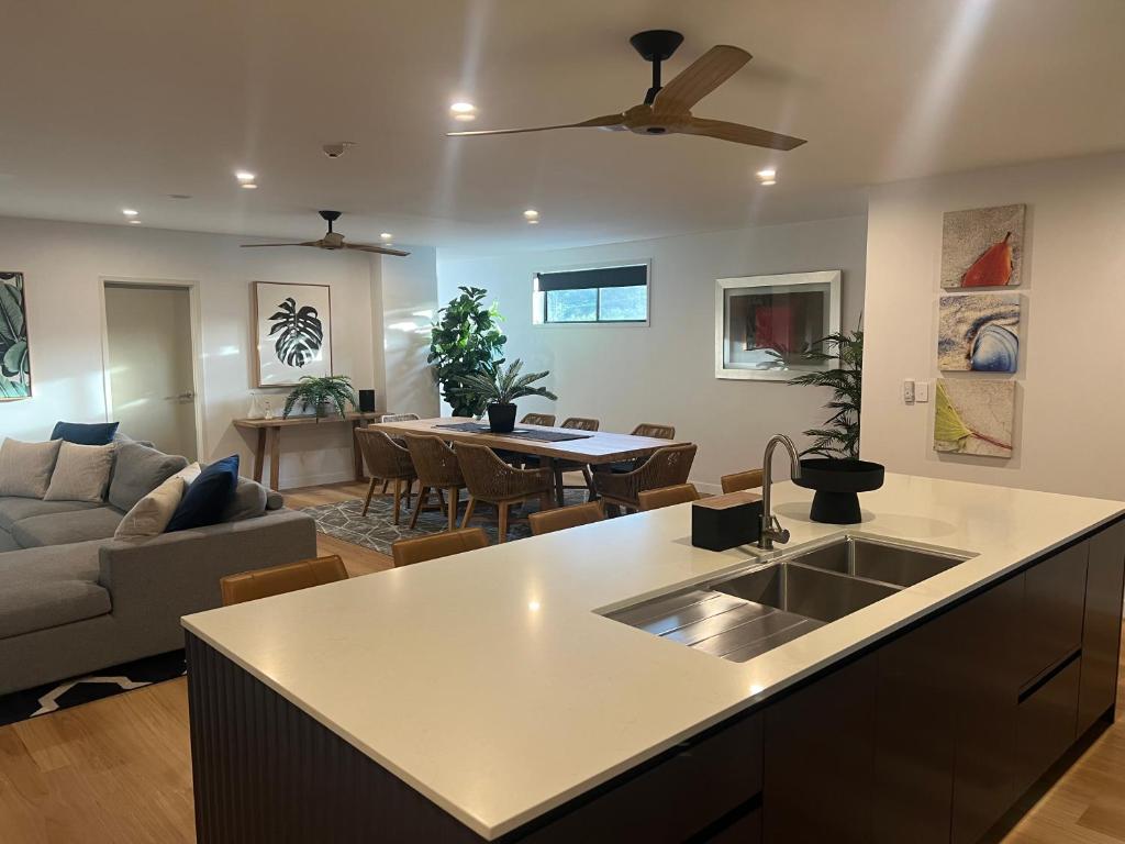 Posezení v ubytování Plantation Hotel Coffs Harbour