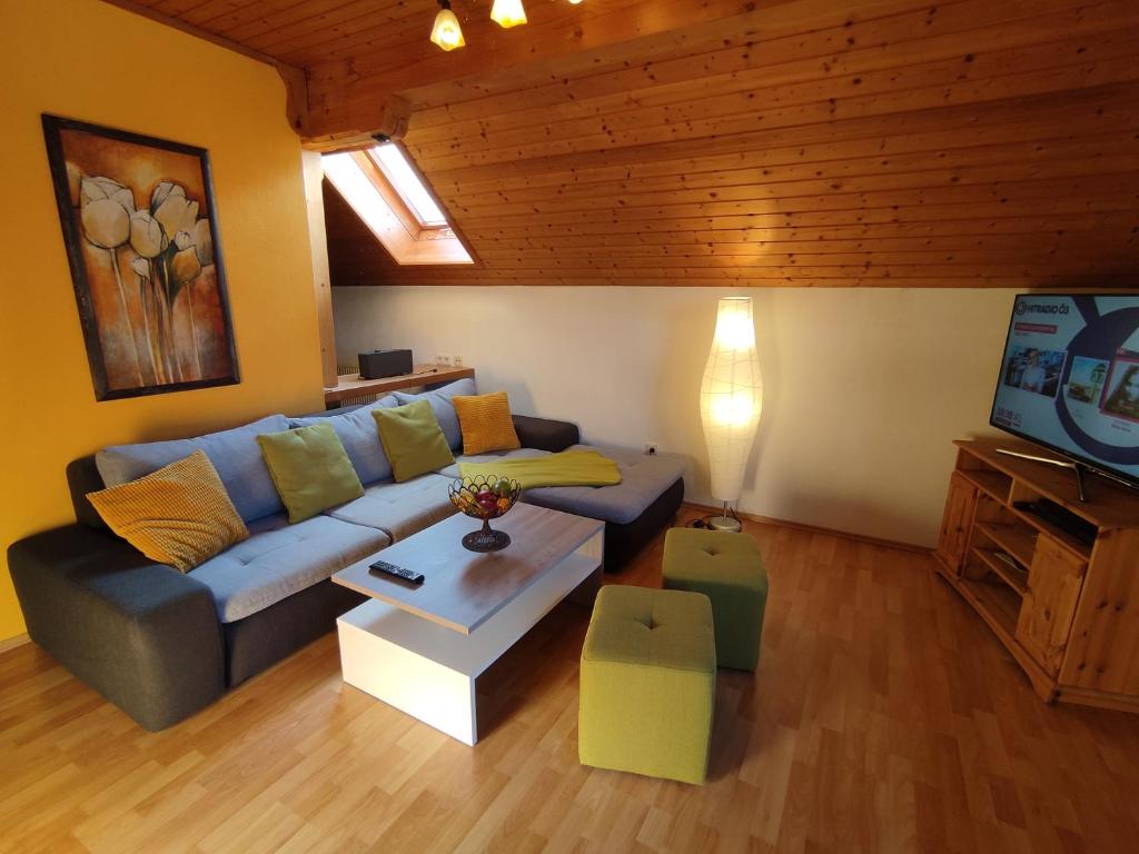Posezení v ubytování Landhaus Seebacher