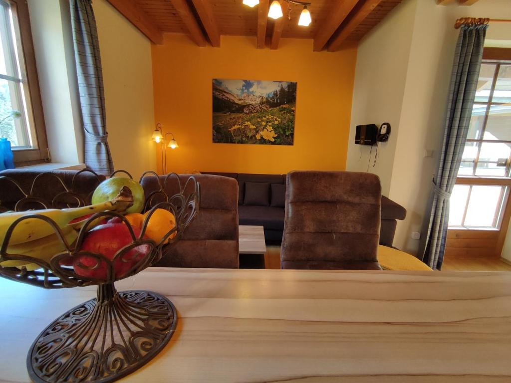 Posezení v ubytování Landhaus Seebacher