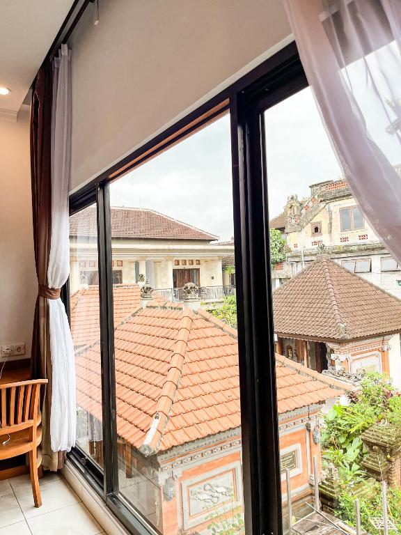 Balkón nebo terasa v ubytování The Donno ubud Guest house