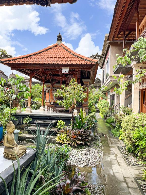 Zahrada ubytování The Donno ubud Guest house