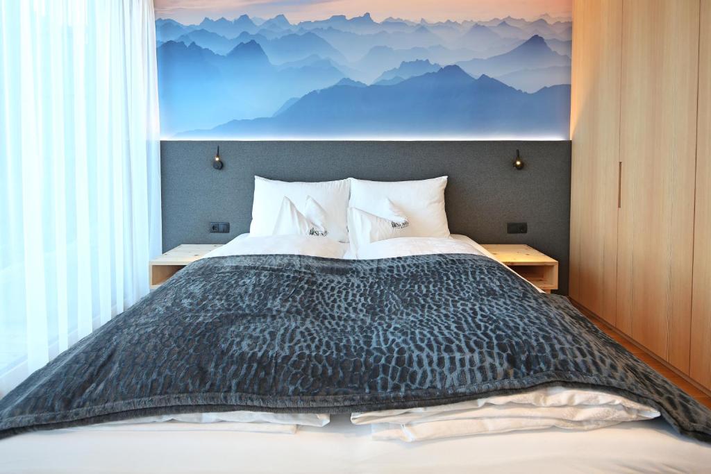 Posteľ alebo postele v izbe v ubytovaní Sunnig Nature Apartments
