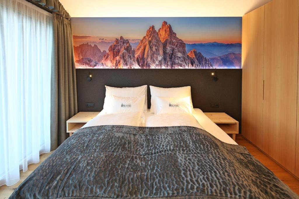 Posteľ alebo postele v izbe v ubytovaní Sunnig Nature Apartments