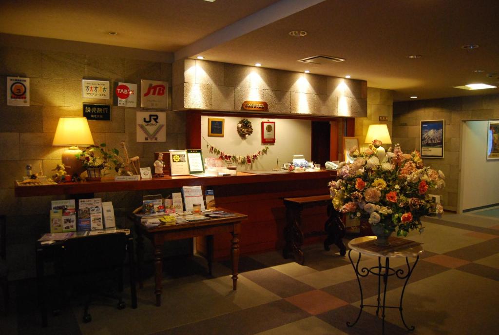 Nápoje v ubytování Hakuba Hotel Ougiya