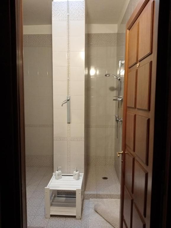 Koupelna v ubytování A casa di Gio