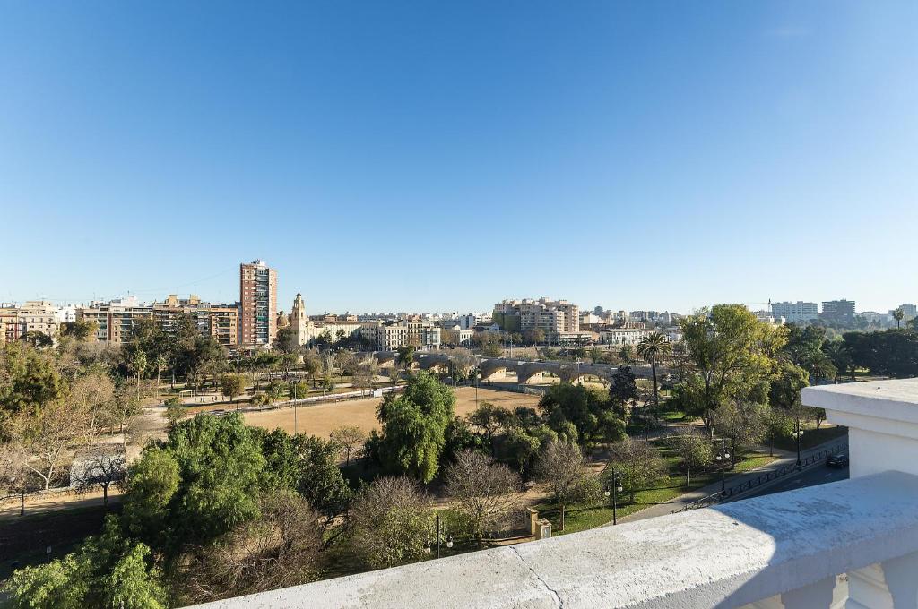 Výhľad na mesto Valencia alebo výhľad na mesto priamo z hotela