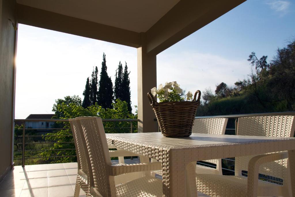 Balkon lub taras w obiekcie Casa Di Calma Four Seasons Guest House