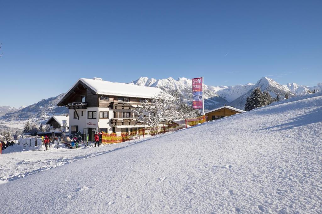 Alpe Oberstdorf v zimě
