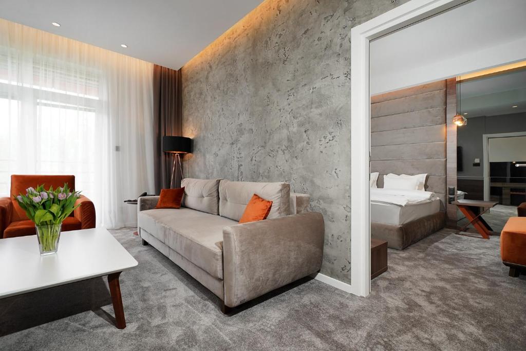 Posezení v ubytování Hotel Srbija Lux