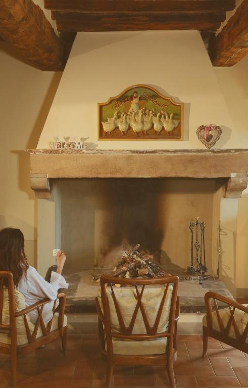 Posezení v ubytování Molenda B&B