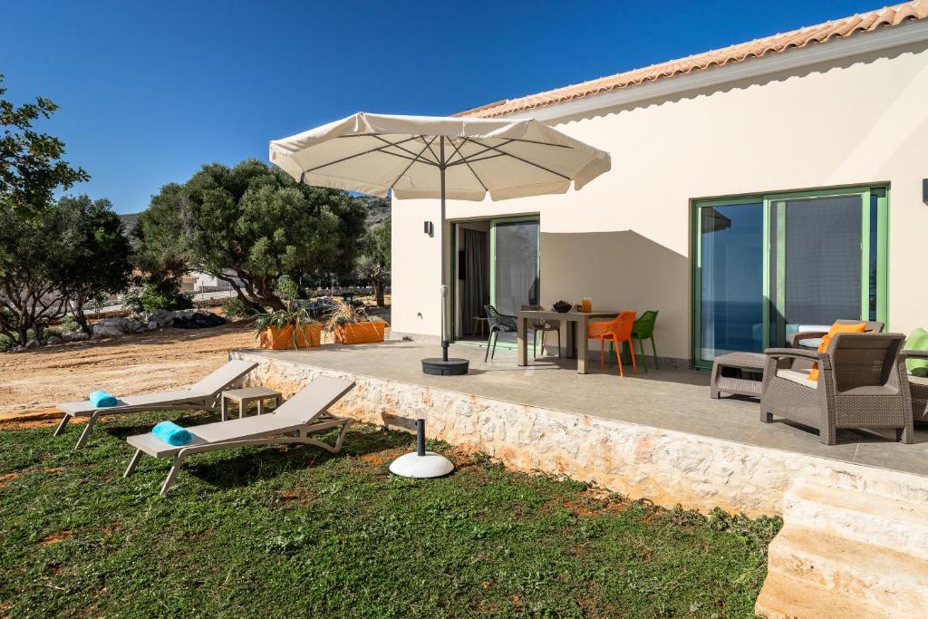 A patio or other outdoor area at Joy Aqua