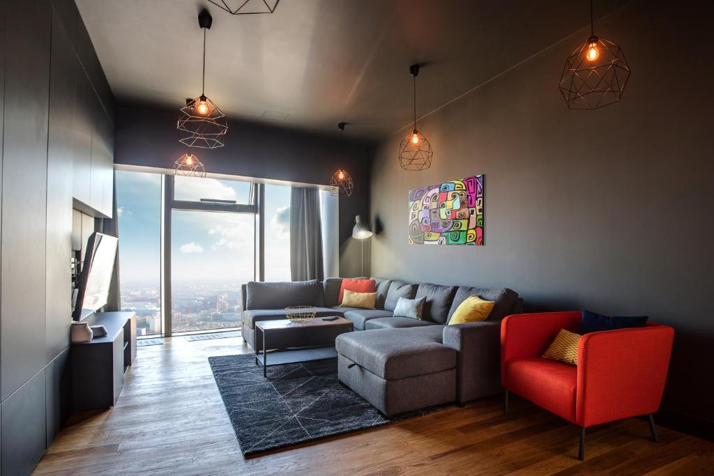 30th+ Floor Apartments in Sky Tower - Superior Apartment With Sauna