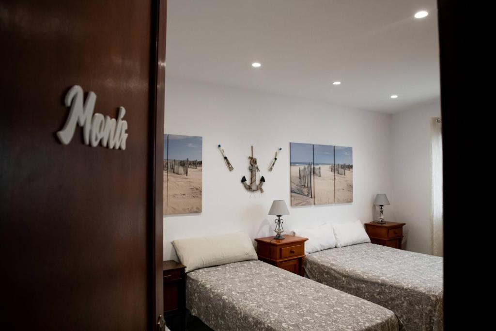 Posteľ alebo postele v izbe v ubytovaní Casa la Furnia