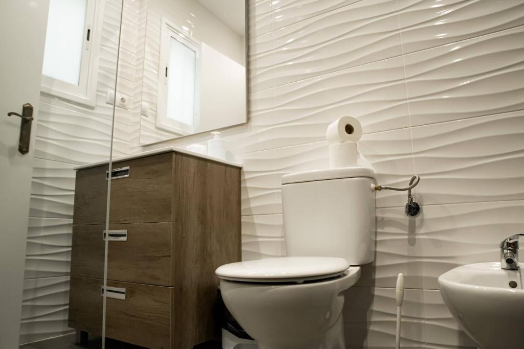 Kúpeľňa v ubytovaní Casa la Furnia