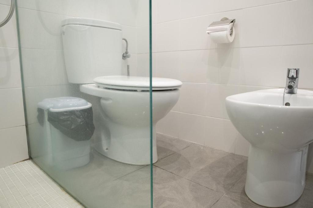 Kúpeľňa v ubytovaní Casa la Furnia