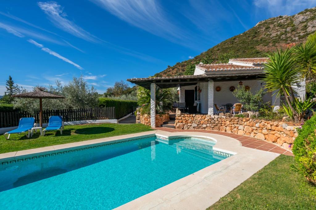Bazén v ubytování El Chorro Villas Casa Buganvilla nebo v jeho okolí