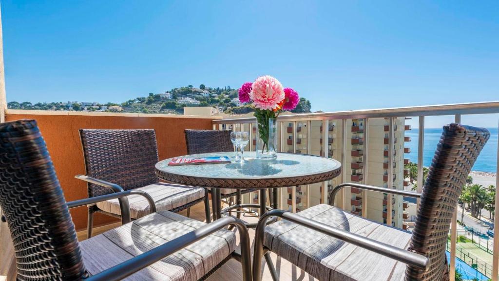 Balkón alebo terasa v ubytovaní Apartamento Las Góndolas Playa Almuñécar by Ruralidays