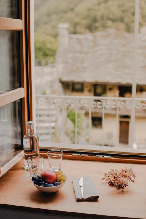 En balkong eller terrasse på Corippo Albergo Diffuso