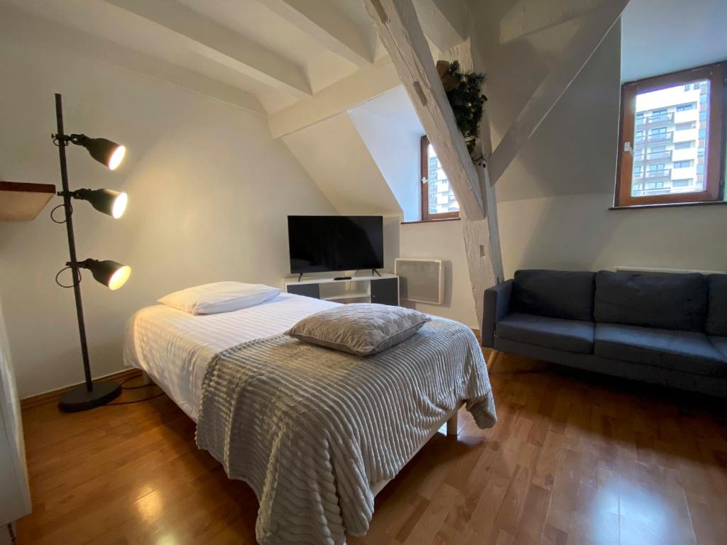 Appartement Place les Halles Parking
