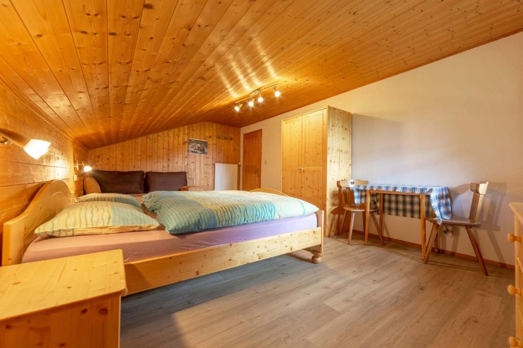 Postel nebo postele na pokoji v ubytování Haspingerhof
