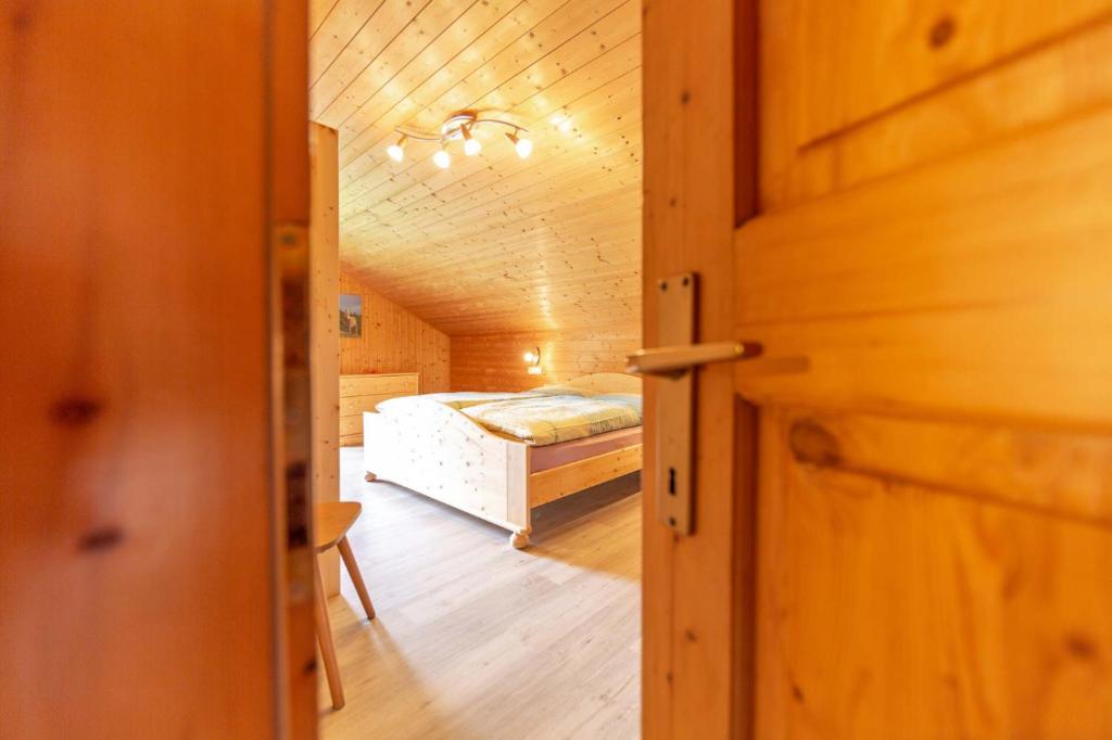 Postel nebo postele na pokoji v ubytování Haspingerhof