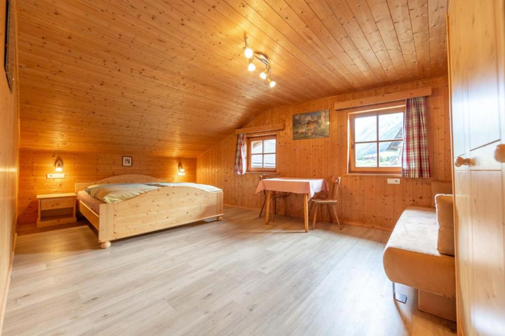 Postel nebo postele na pokoji v ubytování Haspingerhof