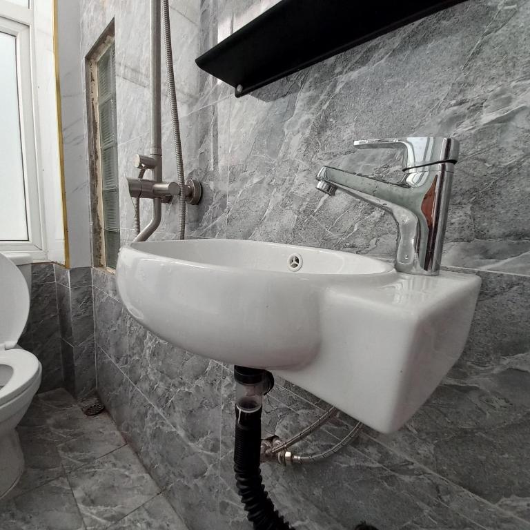 Koupelna v ubytování Hanowood Homestay
