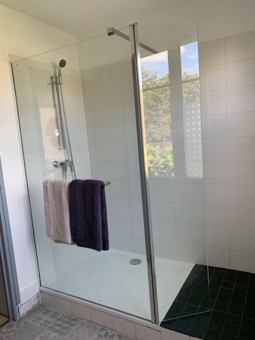 Kúpeľňa v ubytovaní Au 154 Bis - Joli Appartement avec Grande Terrasse et proche de la plage à Malo