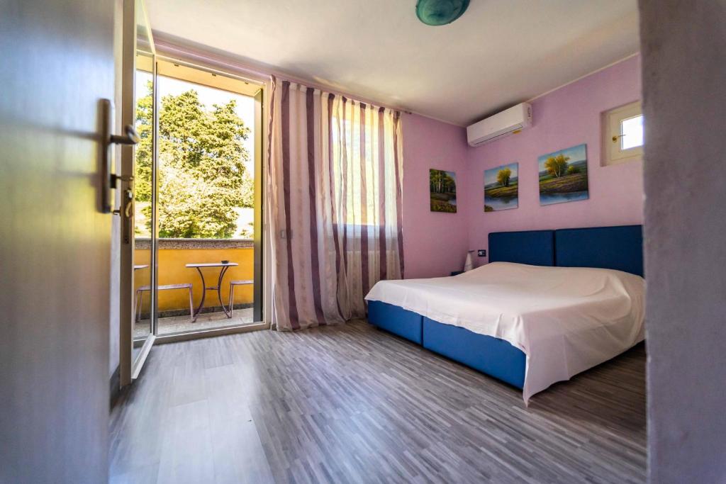 Postel nebo postele na pokoji v ubytování Montebello