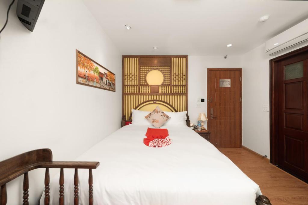 Postel nebo postele na pokoji v ubytování Veshia Hotel & Spa