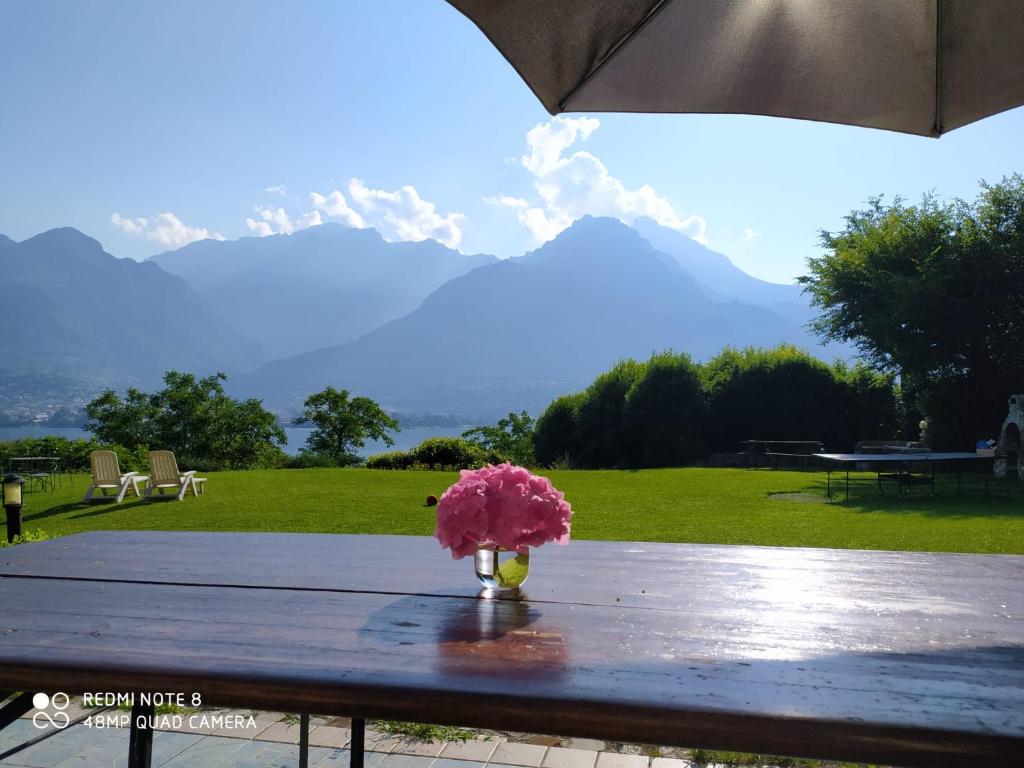 Een algemene foto van de bergen of uitzicht op de bergen vanuit het appartement