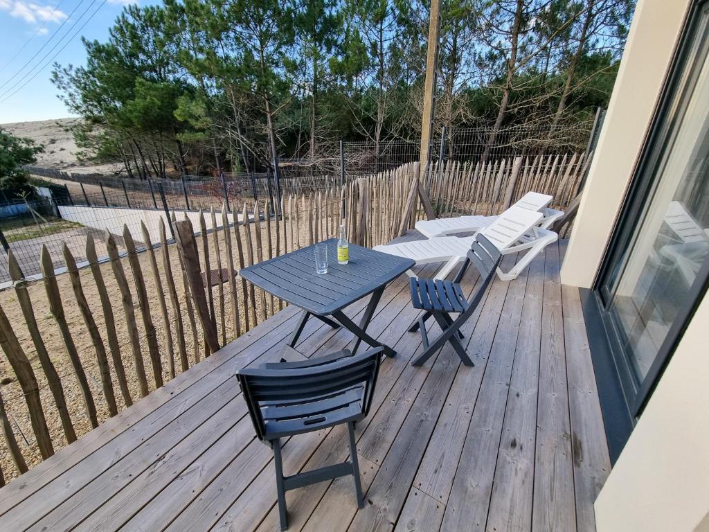 Balkón nebo terasa v ubytování A 200m de la plage - L'Océan -